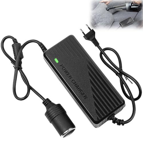 Adattatore di alimentazione da auto, 220 V a 12 V, convertitore di tensione 15 A, 180 W, alimentatore di rete, invertitore, adattatore di corrente con accendisigari per frigoriferi auto, gonfiatore