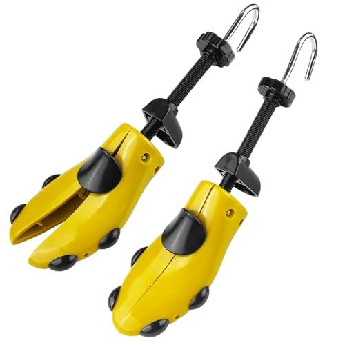 Lectorias 1 Paio allarga scarpe, tendiscarpe in plastica unisex, macchina allargascarpe taglia variabile 41-47, Regolabile Conveniente Facilmente la Forma Larghezza Lunghezza Della