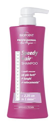 Biopoint Speedy Hair - Shampoo, Deterge Delicatamente E Protegge La Fibra Capillare, Azione Stimolante Per Una Crescita Più Rapida Dei Capelli, 400 Ml