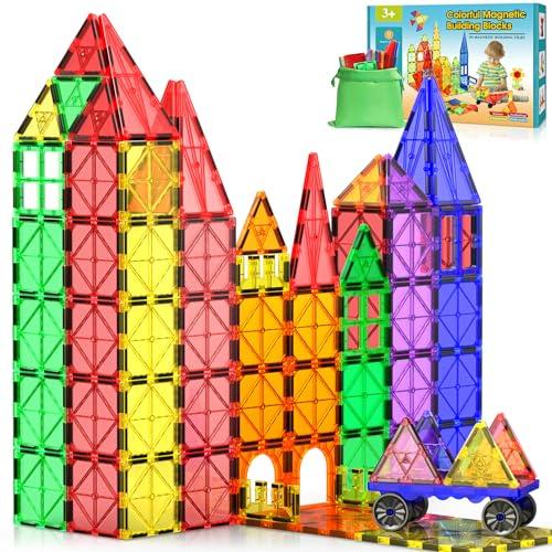 Wootoyz Costruzioni Magnetiche Per Bambini 3 4 5 6 Anni, Giochi Bambini 3-6 Anni Magneti Bambini Regalo Bambino Bambina 3-8 Anni Giocattoli Bambino Bambina 3-6 Anni Regali Compleanno Bambinis