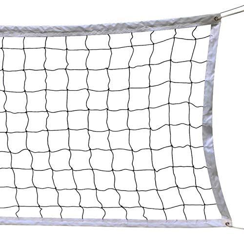 SIVENKE Pallavolo Netto 9,5 M X 1 M Rete da Beach Volley Rete Sportiva all'aperto - Senza Telaio