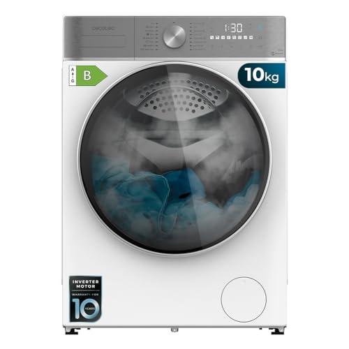 Cecotec Lavatrice Asciugatrice Carico frontale 10-6 Kg Bolero Wash&Dry 10680 Inverter B. 1400 giri/min, 16 programmi, motore Inverter Plus, SteamMax, OnSmart, Fuzzy Logic, SpaCare e rilevatore di