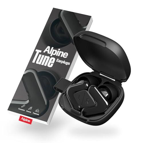 Alpine Tune Tappi per Orecchie per Concerti e Musica, Protezione Antirumore per Musicisti, Qualità Hi-Fi con Suono Cristallino, Riduzione Rumore 19dB, 4 Taglie, Per Festival, Feste e Club