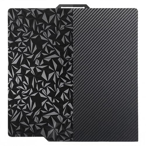 Bambulab Piastra di Costruzione PEO+PET Piastra di stampa su entrambi i lati testurizzata Compatibile con Bambu Lab X1/X1C/X1E/P1P/P1S/A1 Stampante 3D, 257x257mm