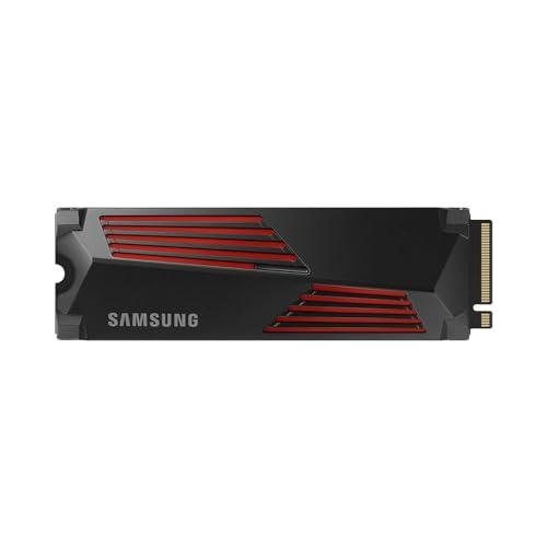 Samsung Memorie MZ-V9P1T0G 990 PRO SSD Interno con Dissipatore di Calore da 1TB, compatibile con Playstation 5, PCIe Gen 4.0 x4 NVMe M.2