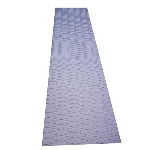 TOOGOU Fai da Te di trazione con Impugnatura Antiscivolo Tappetino Pad (23x90cm) Versatile & Trimmable Foglio di Eva Pad per SUP, Surf, SUP, Skimboards Standup & More (Bianco)