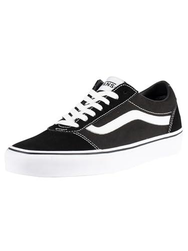 Vans Ward, Sneaker Uomo, Suede Canvas Black White, 42 EU