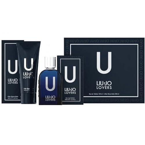 Liu Jo Lovers U Man Confezione Regalo Uomo Profumo EDT 100ml Balsamo Dopobarba 200ml