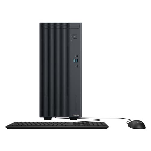 Asus Desktop Mini Tower V500MV#B0DPNDQ4RP,Processore Intel Core 13esima gen i5-13420H, RAM 16GB, 512GB SSD, Windows 11 Home, Mouse e tastiera inclusi, Grigio