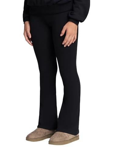 TERRANOVA Leggings Lunghi a Zampa Bambina – vestibilità Regular, Stile Casual – Nero – 10-11