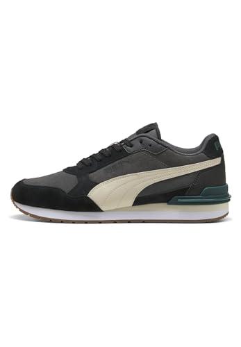 Puma Sneaker Unisex St Runner V4 SD, Dusky Gray Alpine Snow Puma Black, 43 EU