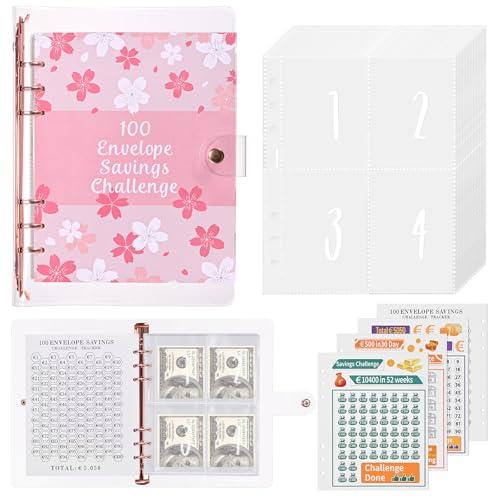 Szaboviktoria 100 Envelope Saving Challenge, Libro Del Risparmio, Risparmio Soldi, Libro Risparmio Soldi, Challenge Del Risparmio