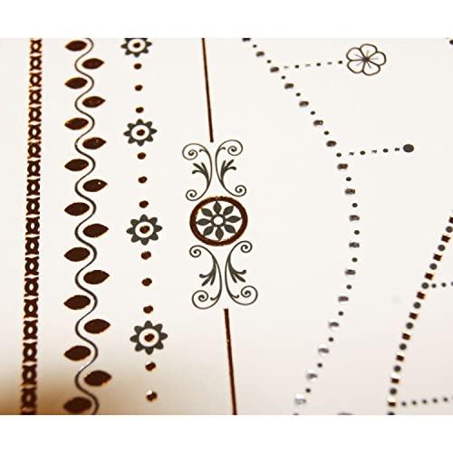 Global Gift Tatuaggi temporanei - per Braccialetti - Oro