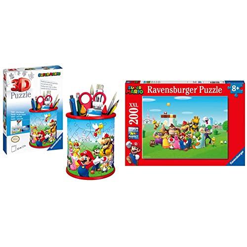 Ravensburger 3D Puzzle Portapenne di Super Mario, Oggetto di Arredamento per Scrivania, Età Raccomandata 6+, 11255 5