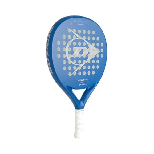 DUNLOP Racchetta Padel Lumina Blue - Esclusiva Amazon - Telaio in grafite, anima Pro EVA, 365g