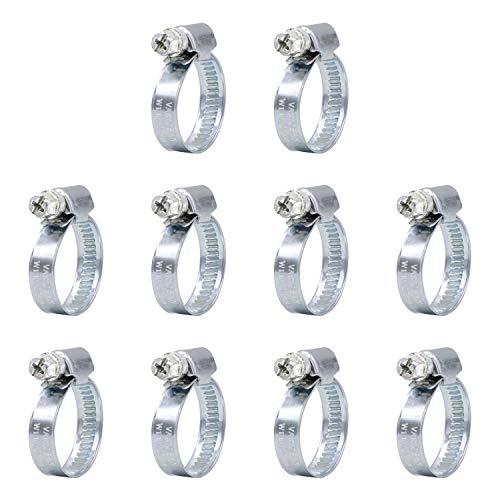VARIOSAN Fascetta Stringitubo Set 11077, 10 pezzo, Campo di serraggio 16-27 mm, Larghezza 9 mm, W1