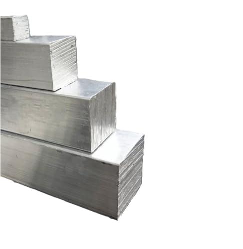 Barra PIENA quadrata in ALLUMINIO 6082 ANTICORODAL disponibili varie sezioni (15x15x1000mm)