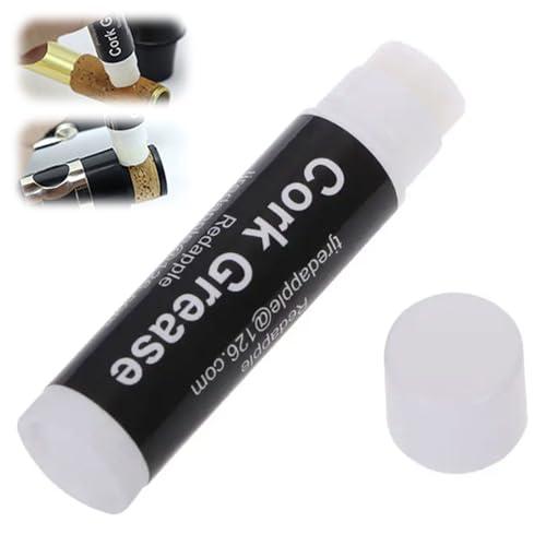 Grasso per Clarinetto,Grasso di Sughero per Clarinetto,Cork Grease Lubrificare Cremam,Tubo di Grasso per Sughero,Grasso in Stick per Sughero per Clarinetto Sassofono Ancia Strumento
