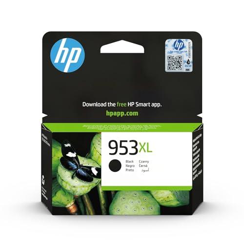 HP 953XL Nero, L0S70AE, Cartuccia Originale HP, ad Alta Capacità, Compatibile con Stampanti HP OfficeJet Pro serie 8710, 8720, 8730, 8740 e 7740