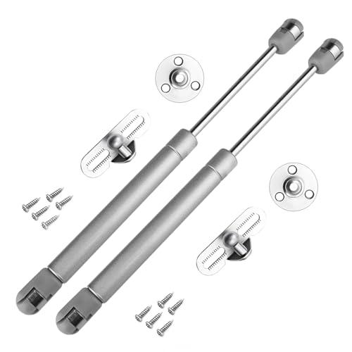 2 Pezzi molle a gas 100N pistoni per ante cucina, pistoncini per mobili, rallentatore per ante, con viti, per porte, armadietti, scaffali, carico massimo 10 kg (270 mm)
