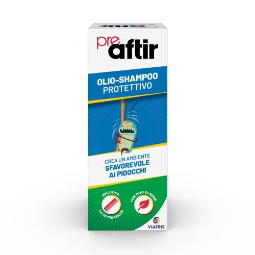 Preaftir Olio Shampoo Preventivo Antipidocchi, Trattamento Pidocchi e Lendini, Azione Lenitiva, Antiprurito, per Adulti e Bambini, 150 ml