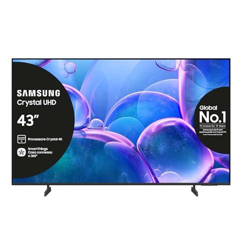 SAMSUNG Smart TV 43'' UE43U7000FUXZT Crystal UHD 4K, Crystal 4K Processor, HDR, Smart Experience, OTS Lite & Adaptive Sound, Metal Stream Design, 2025