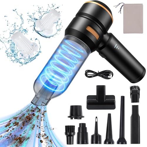 Aspirabriciole Senza Fili - 20000pa Mini Aspirapolvere Senza Fili,Aspirapolvere Auto Potente,Aspirapolvere Per Auto Ad Alta Potenza,Aspirapolvere Portatile Può Essere Utilizzato Come Pompa Gonfiabile