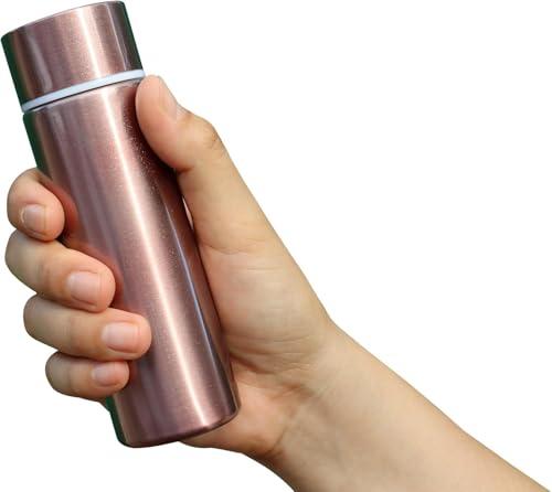 Bottiglia in acciaio inossidabile per acqua, Bottiglia per bevande calde, Tazza da viaggio, Mini bottiglia da caffè carina, Bottiglia da bere portatile per acqua a piccola capacità, tazza isolata, 150