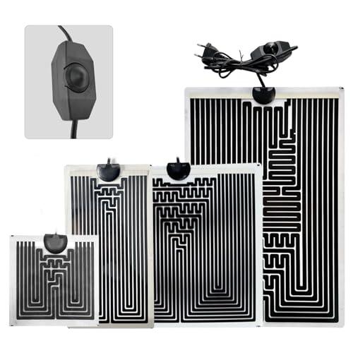 EWENYS Terrarium - Tappetino riscaldante con regolatore di temperatura, per rettili, tartarughe, serpenti, lucertola, geco, ragno, bruco, acquario, tartaruga (40 W, grande 28 x 42 cm)