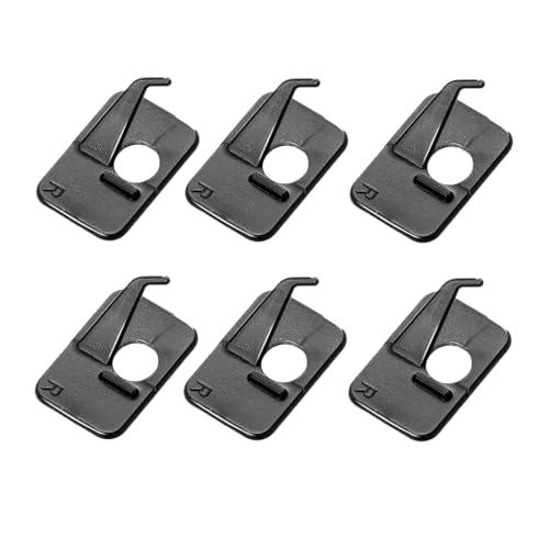 AEKZOX 6 supporto per freccia ricurva, supporti freccia per arco ricurvo, supporto freccia per archi compositi, supporto per freccia con schienale adesivo, per tiro con l'arco