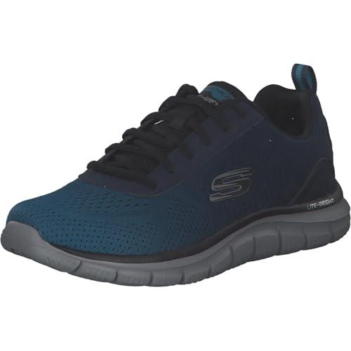 Skechers Track - Ripkent 232399-NVBK, Mens Sports Shoes, Navy, 42,5 EU