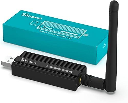 SONOFF ZigBee 3.0 USB Dongle Plus, TI CC2652P Coordinator, universale USB ZigBee Hub, Gateway ZigBee per Home Assistant
