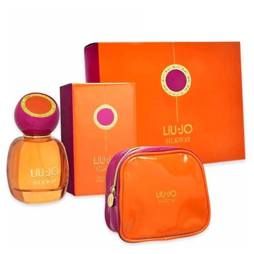 Liu Jo Confezione Regalo Donna Silkway Profumo Silkway Eau De Toilette Spray 50 ml Con Pochette