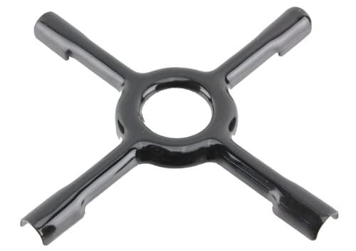 FIGEVIDA riduttore fornello gas per caffettiera Supporto per pentole per Cottura a Gas Colore: Moka, 130 mm