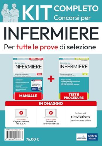 Concorsi Infermiere: Kit completo per tutte le prove di selezione. Con videocorso di Organizzazione del Servizio Sanitario e simulatore