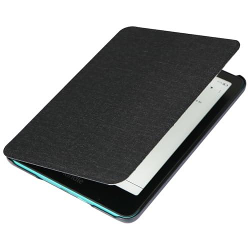 ZhaoCo Custodia per 7'' Kindle Paperwhite 12ª Generazione 2024, Kindle Colorsoft Signature e Kindle Paperwhite Signature Edition E-Reader, Magnetica Cover Protettiva Sottile Auto Sveglia/Sonno -F Nero