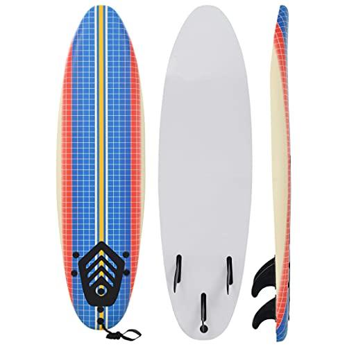 vidaXL Tavola da Surf Design Mosaico Adulti Bambini Sup Paddle Sport Acquatico