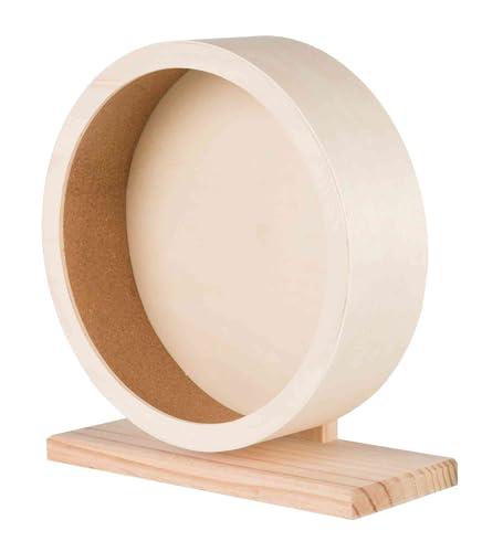 Trixie 60923 Ruota da corsa in legno, 28 cm, marrone