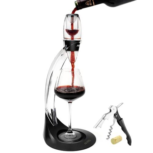AIKARO - Aeratore per Vino Ossigenatore Decanter con Filtro (set di aeratori)