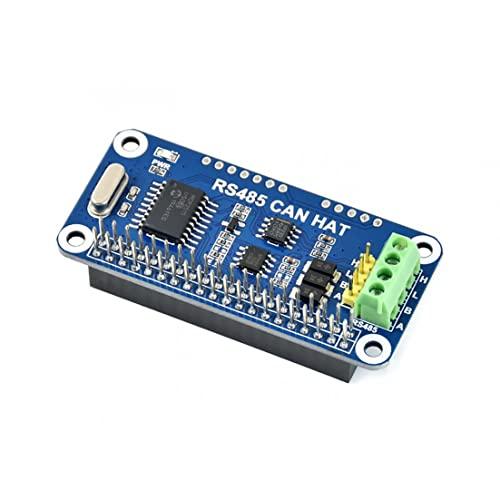 RS485 CAN HAT per Raspberry Pi 4B+4B 3B+3B 2B+Zero W WH Comunicare tramite RS485/CAN Onboard Controller MCP2515 Ricetrasmettitore SN65HVD230