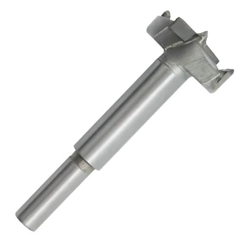 Meichoon Forstner Punta da trapano a trivella da 40 mm per lavorazione del legno, sega a tazza per alesatura, per legno, lamelle piatte, punta in carburo, codolo rotondo, taglio per cerniera