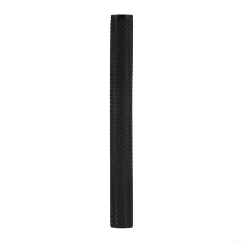 Manicotto antiscivolo in silicone per stecca da biliardo americano, 29,5 x 3,5 cm, nero, blu, bianco (nero)