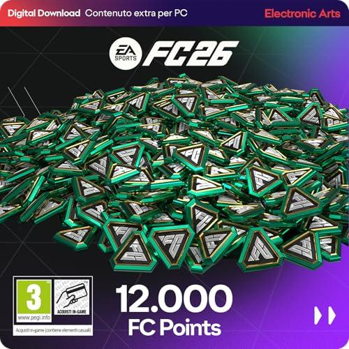 EA Sports FC 26 12000 UT Points PCWin | Codice EA App | Videogiochi | Italiano