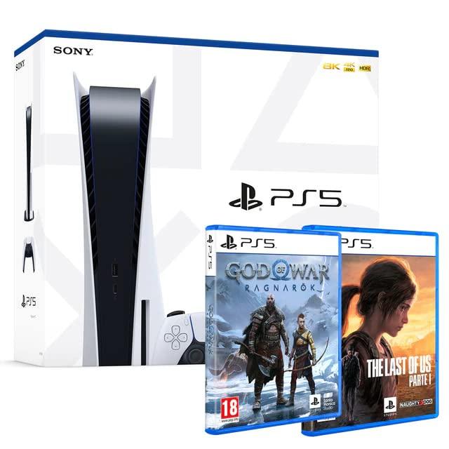Consola PS5 + The Last of Us + God of War Ragnarok