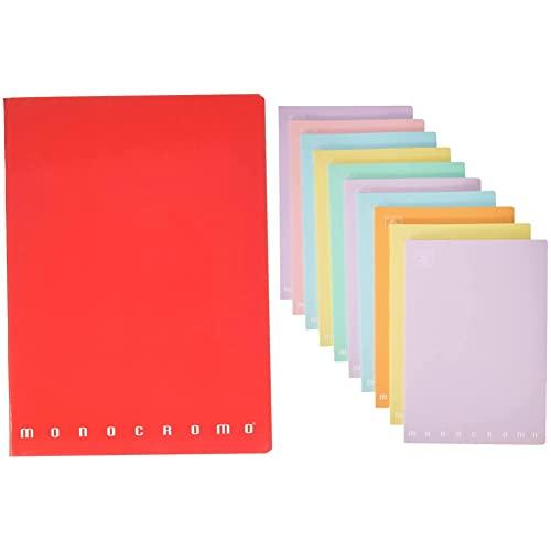 Confezione 10 Quaderni A5 Monocromo, pagine 80