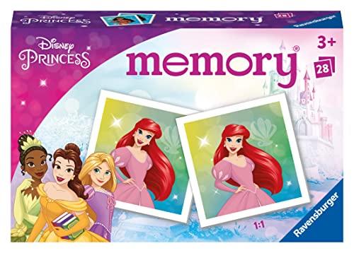 Ravensburger - Gioco educativo - memory® - Disney Princesses - Un primo gioco educativo che mescola osservazione, associazione e memorizzazione - A partire dai 3 anni - 20978