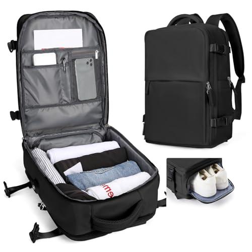 SZLX Zaino Ryanair 40x30x20 Bagaglio a Mano Borse da Cabina per Easyjet Zaino da Viaggio 40x30x20 Wizzair Donna, Borsa da Viaggio Impermeabile Casual Daypack Adatto a PC da 14 Pollici