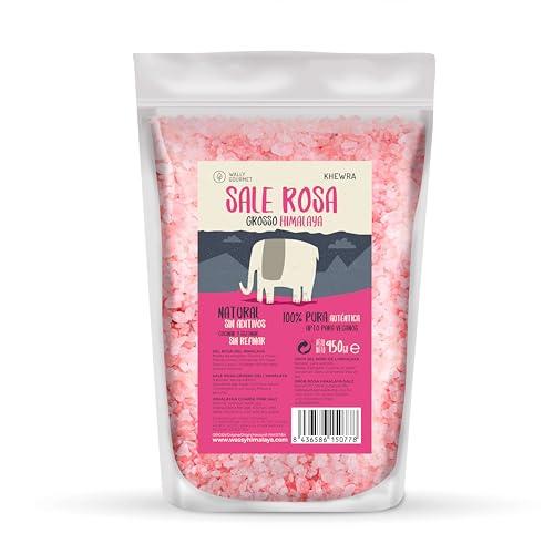 Sale Rosa Dell'Himalaya In Grani Grossi. 100% Naturale, Senza Additivi, Non Raffinato. Sale Grosso Con Un Elevato Contenuto Di Oligoelementi. Sale Grosso. Punjab, Pakistan.