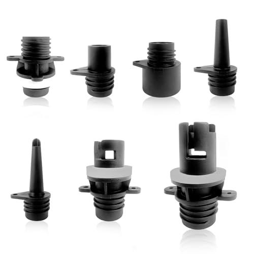7 ugelli elettrici per valvola dell'aria, kit adattatore per pompa Sup, tubo dell'aria per pompa gonfiabile, accessori per pompa ad aria Sup, parti di ricambio per stand up paddle board gonfiabili