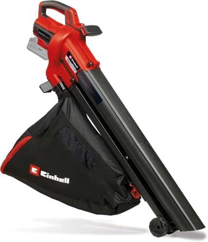 Einhell aspirafoglie VENTURRO 18/210 Power X-Change (ioni litio, 18 V, portata aspirazione 500 m³/h, sacco di raccolta da 45 l, soffiatura fino a 210 km/ora, batteria e caricabatterie esclusi)